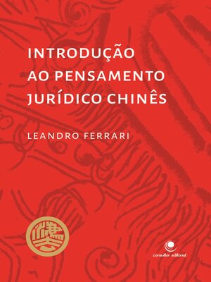 cover image of Introdução ao Pensamento Jurídico Chinês